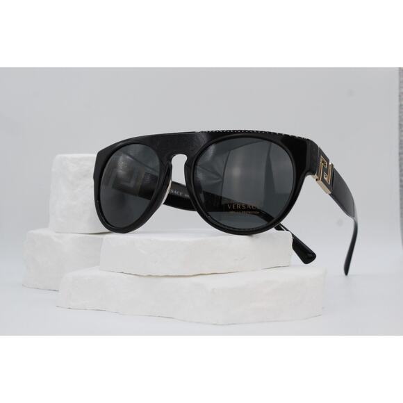 Versace VE4333-A GB1/B7 Sunglasses - Black/Gold
